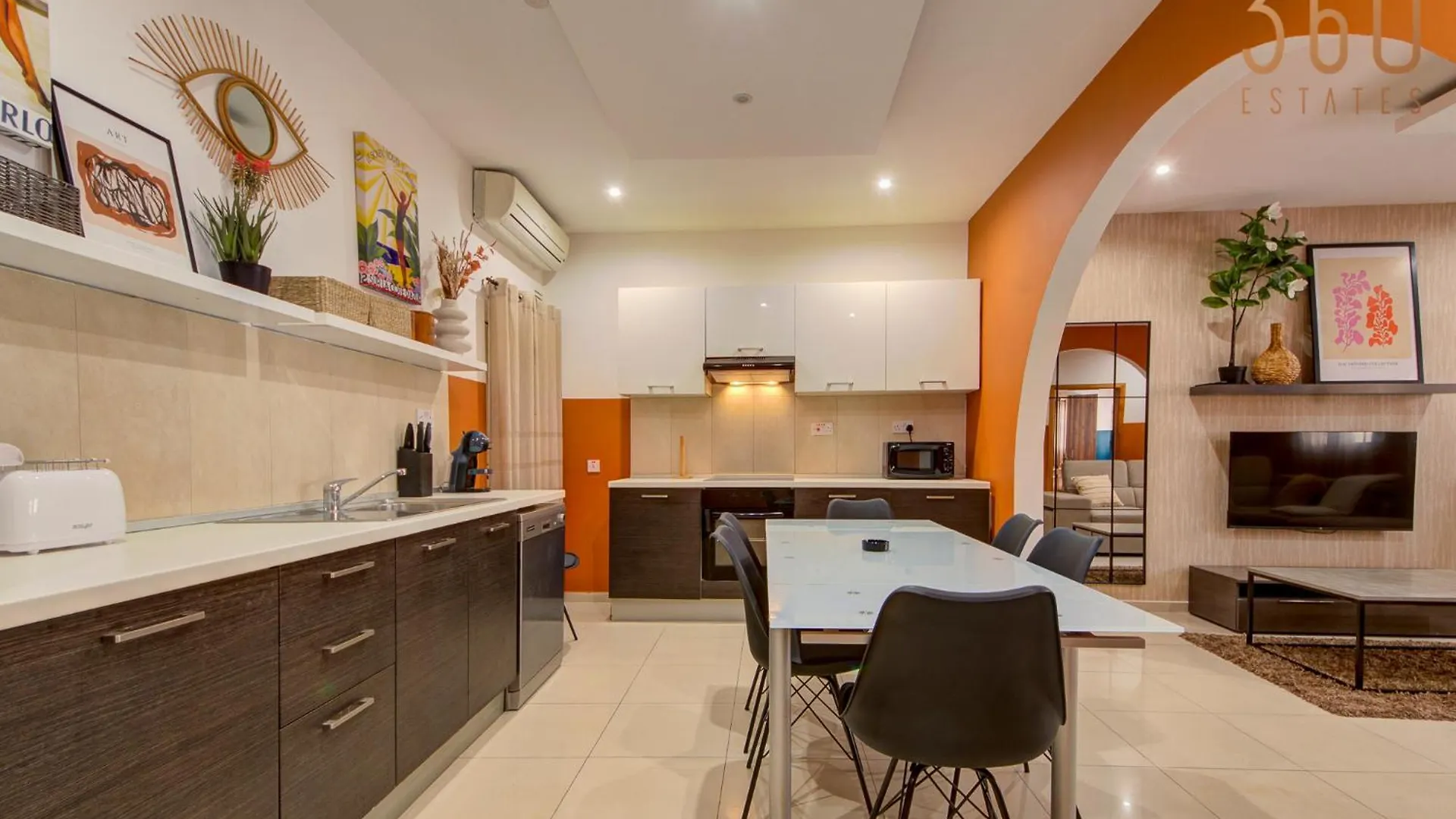 Apartment Stylish 4Br Apt In Central Part Of St'Julians By 360 Estates Saint Julian's